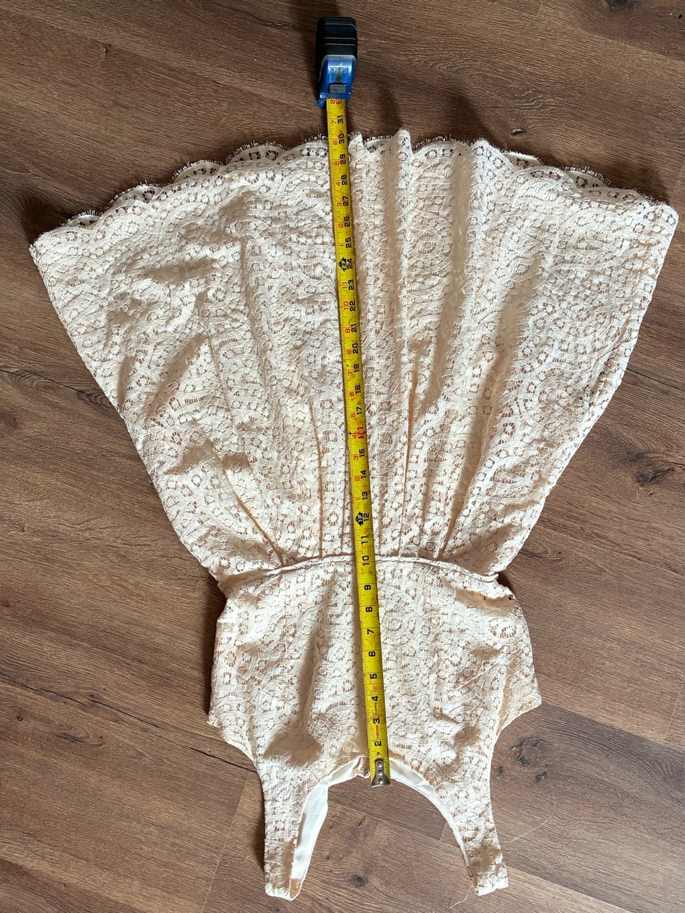 J. Crew Beautiful 👡Beige swirling Lace Fit-and-Flare Dress 4 - Picture 11 of 13